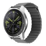20mm Universal Magnetic Loop Leather Watch Band, For Amazfit GTS 4 / GTS 4 Mini / GTS 3