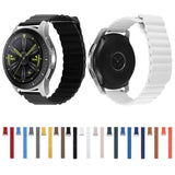 20mm Universal Magnetic Loop Leather Watch Band, For Amazfit GTS 4 / GTS 4 Mini / GTS 3