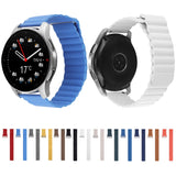 22mm Magnetic Loop Leather Watch Band, For Coros Apex 46mm/Apex Pro / Ticwatch Pro 3