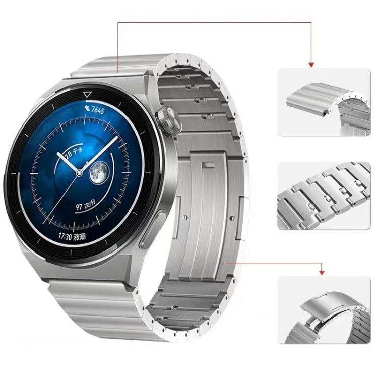 Universal Quick Release Titanium Steel Watch Band, For Huawei Watch 3 / GT 3 Pro / GT 2