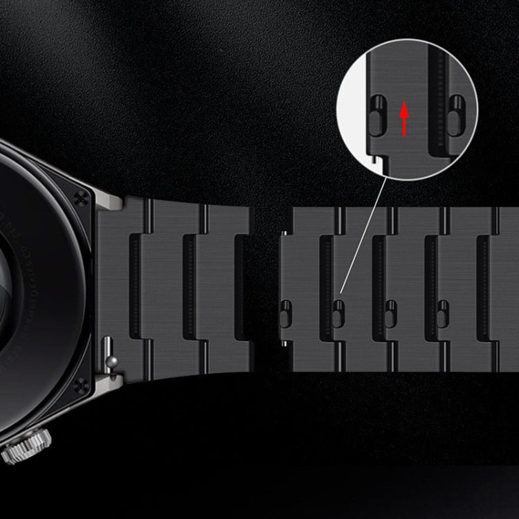 Universal Quick Release Titanium Steel Watch Band, For Huawei Watch 3 / GT 3 Pro / GT 2