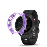 TPU Translucent Watch Case, For Garmin Forerunner 245