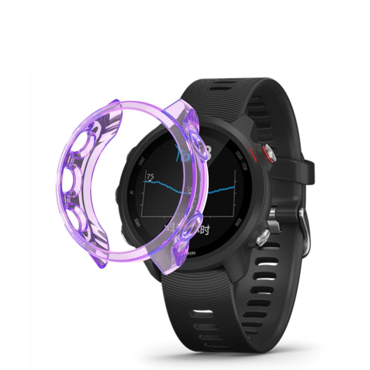 TPU Translucent Watch Case, For Garmin Forerunner 245