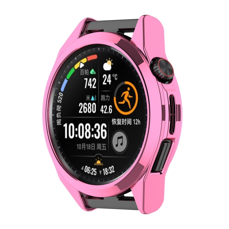 Electroplating Half-pack Watch Protective Case, For Huawei Watch GT 3 SE