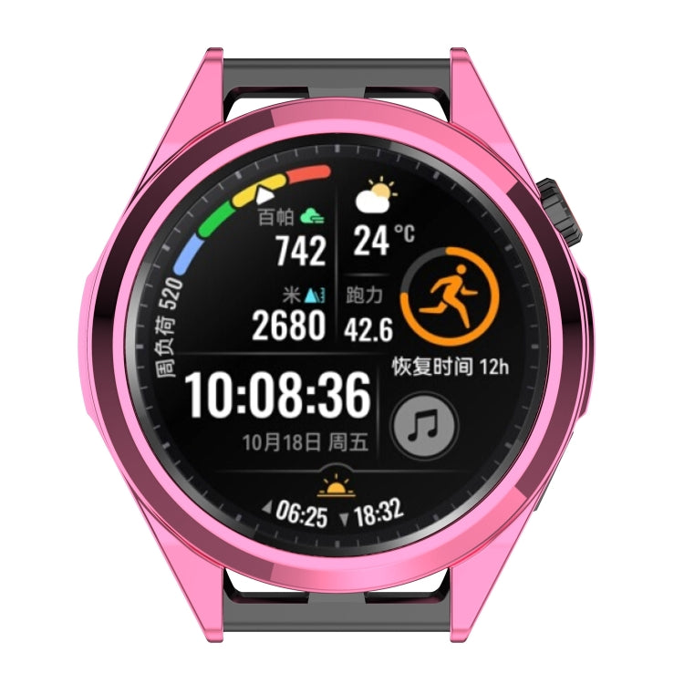 Electroplating Half-pack Watch Protective Case, For Huawei Watch GT 3 SE