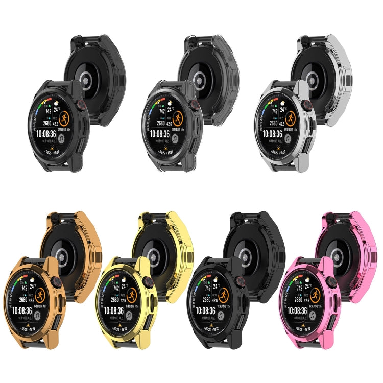 Electroplating Half-pack Watch Protective Case, For Huawei Watch GT 3 SE