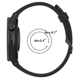 22mm Two-color Stripe Silicone Watch Band, For Huawei Watch GT 3 SE
