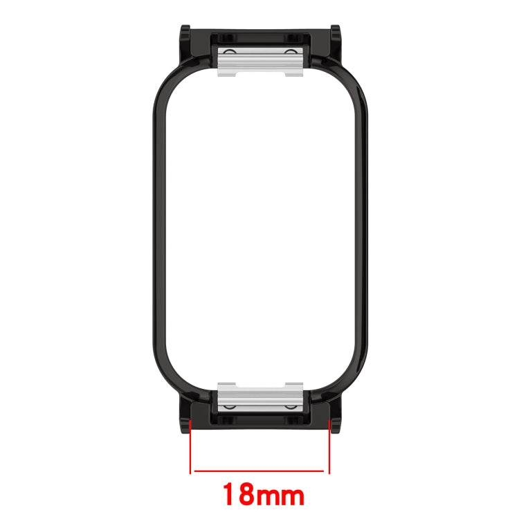 Metal Frame Watch Protective Case, For Redmi Band 2