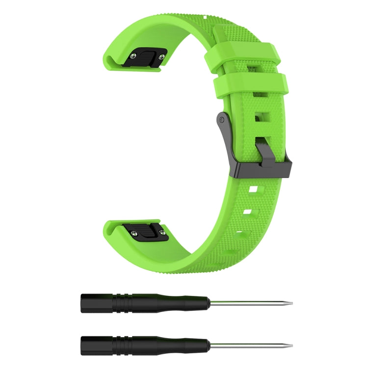 For Garmin Fenix5 (22mm) Silicone Replacement Wrist Strap Watchband