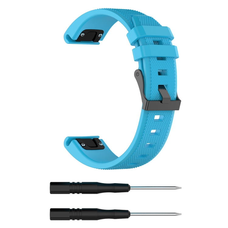 For Garmin Fenix5 (22mm) Silicone Replacement Wrist Strap Watchband