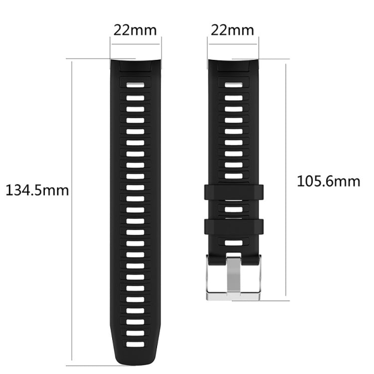 For Garmin Instinct Silicone Replacement Wrist Strap Watchband