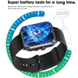 S6 TWS Earphone 1.91 inch Smart Bracelet Support Bluetooth Call / Health Monitoring