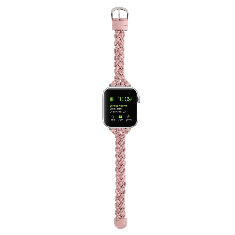 Single Elastic Nylon Braid Watch Band, For Apple Watch Series 8&7 45mm, For Apple Watch Series 8&7 41mm
