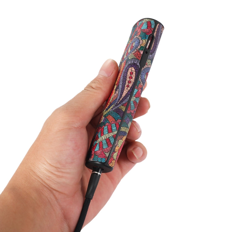 TPU+PU Skinned Electronic Cigarette Protective Case with Lanyard, For IQOS ILUMA ONE