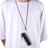 Leather + TPU Electronic Cigarette Case with Lanyard, For IQOS ILUMA ONE