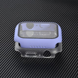 Shockproof PC+Tempered Glass Watch Protective Case, For Apple Watch Series 9 / 8 / 7 41mm, For Apple Watch Series 9 / 8 / 7 45mm