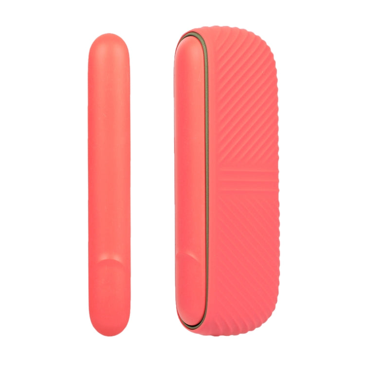 Silicone Electronic Cigarette Case Charging Compartment With Side Cover, For IQOS ILUMA