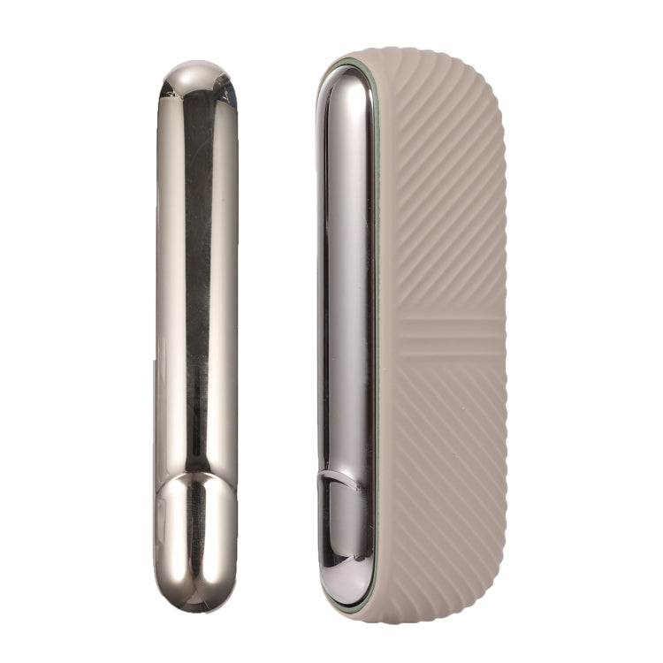 Silicone Electronic Cigarette Case Charging Compartment With Side Cover, For IQOS ILUMA