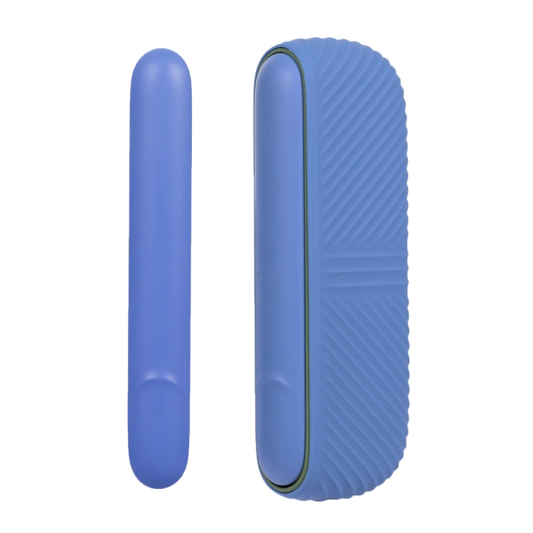 Silicone Electronic Cigarette Case Charging Compartment With Side Cover, For IQOS ILUMA