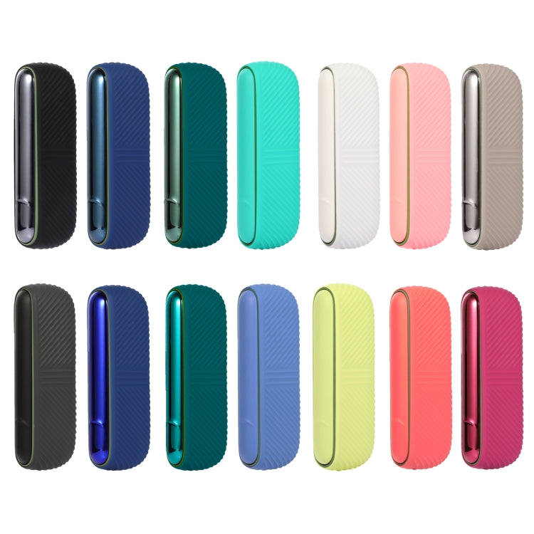Silicone Electronic Cigarette Case Charging Compartment With Side Cover, For IQOS ILUMA