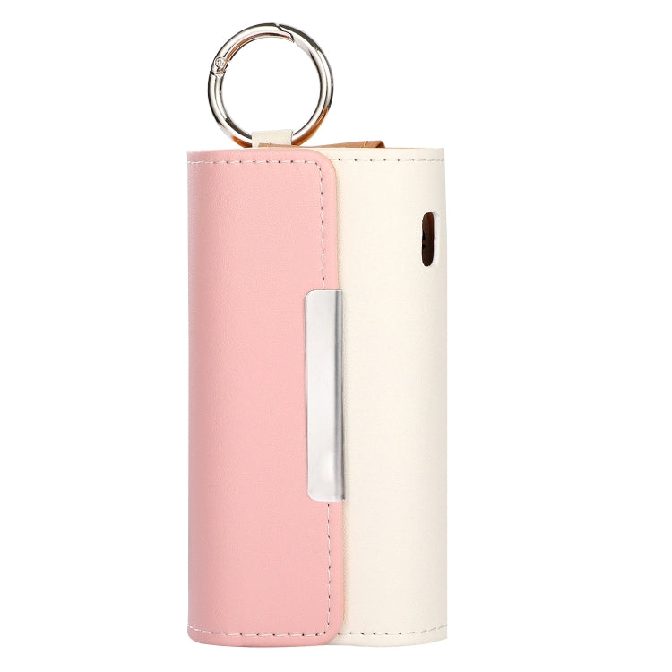 Portable Contrasting Color Electronic Cigarette Storage Bag with Hanging Loop, For IQOS ILUMA