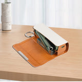 Portable Contrasting Color Electronic Cigarette Storage Bag with Hanging Loop, For IQOS ILUMA