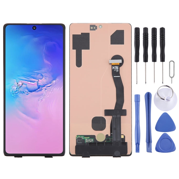 6.67 inch OLED LCD Screen With Digitizer Full Assembly, For Samsung Galaxy S10 Lite SM-G770F, For Samsung Galaxy A71 5G SM-A716, For Samsung Galaxy A71 SM-A715, For Samsung Galaxy Note10 Lite SM-N770F