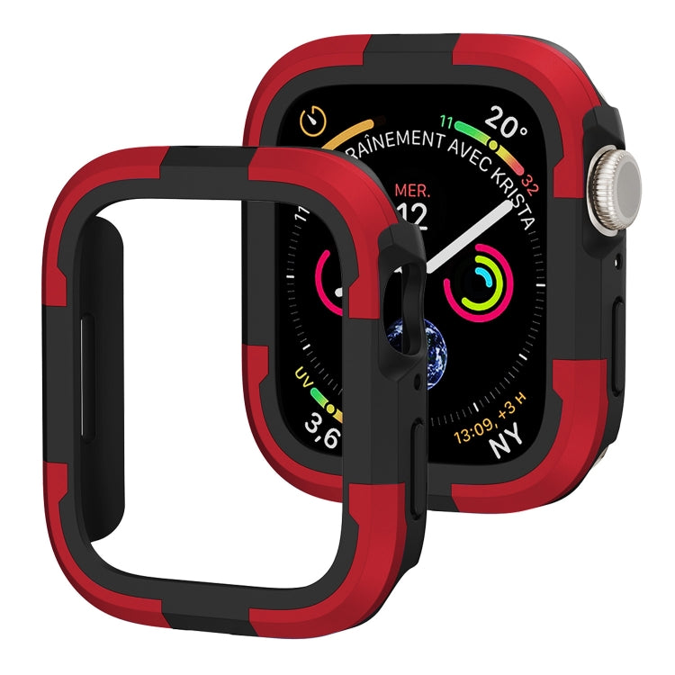 Armor Frame Watch Case, For Apple Watch Series 9 / 8 / 7 41mm, For Apple Watch Series SE 2&6&SE&5&4 44mm, For Apple Watch Series 9 / 8 / 7 45mm, For Apple Watch Ultra 3 / 2 / 1 49mm, For Apple Watch Series SE 2&6&SE&5&4 40mm