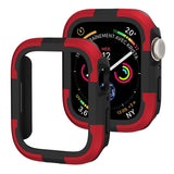Armor Frame Watch Case, For Apple Watch Series 9 / 8 / 7 41mm, For Apple Watch Series SE 2&6&SE&5&4 44mm, For Apple Watch Series 9 / 8 / 7 45mm, For Apple Watch Ultra 3 / 2 / 1 49mm, For Apple Watch Series SE 2&6&SE&5&4 40mm