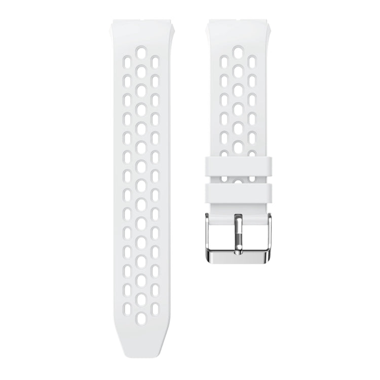 Solid Color Round Hole Silicone Watch Band, For Huawei Watch GT 2e