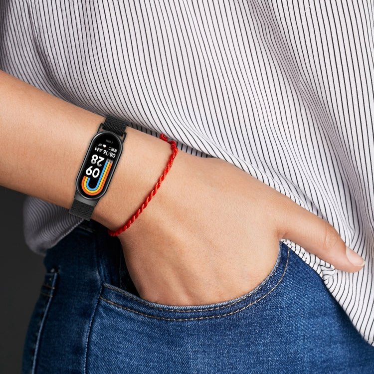 Milanese Metal Watch Band, For Xiaomi Mi Band 8