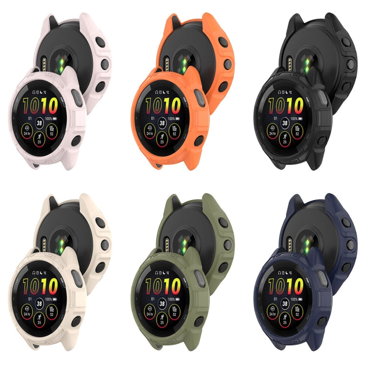 Armor Hollow Watch Protective Case, For Garmin Forerunner 265, For Garmin Forerunner 265S, For Garmin Forerunner 965