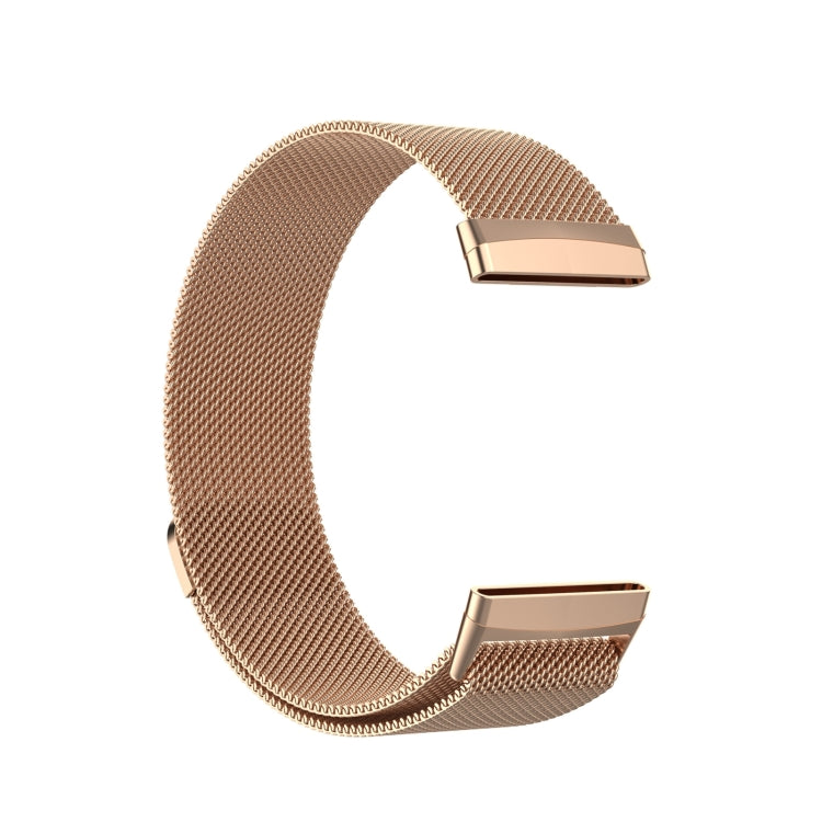 Milanese Magnetic Metal Weave Watchband, Small Size, For Fitbit Versa 4 / 3 (Small Size)
