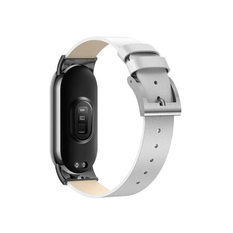 Leather Replacement Watch Band, For Xiaomi Mi Band 8