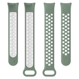 Sports Two Color Silicone Watch Band, For Xiaomi Mi Band 8