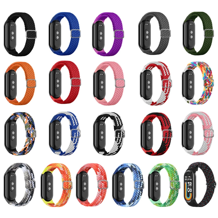 Adjustable Nylon Braided Elasticity Watch Band, For Xiaomi Mi Band 8