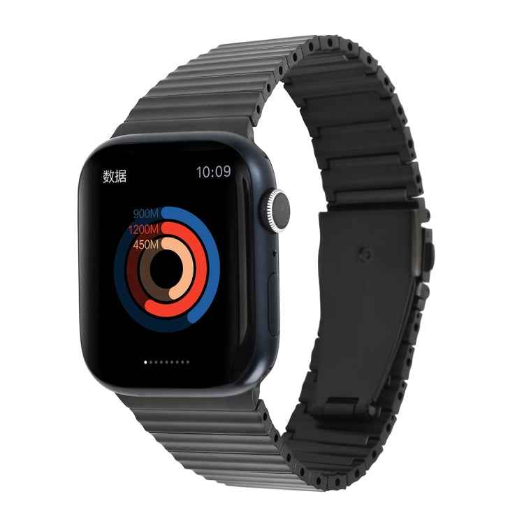 Ocean Metal Replacement Watch Band, For Apple Watch SE 2023 44mm, For Apple Watch Ultra 49mm, For Apple Watch 8 41mm, For Apple Watch 8 45mm, For Apple Watch SE 2023 40mm, For Apple Watch 7 45mm, For Apple Watch SE 2022 40mm, For Apple Watch SE 2022 44...