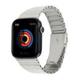 Ocean Metal Replacement Watch Band, For Apple Watch SE 2023 44mm, For Apple Watch Ultra 49mm, For Apple Watch 8 41mm, For Apple Watch 8 45mm, For Apple Watch SE 2023 40mm, For Apple Watch 7 45mm, For Apple Watch SE 2022 40mm, For Apple Watch SE 2022 44...
