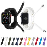 Stretch Plain Silicone Bean Watch Band, For Apple Watch 7 41mm, For Apple Watch 7 45mm, For Apple Watch SE 2022 40mm, For Apple Watch SE 2022 44mm