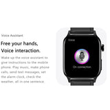 GT22 1.85 inch TFT Screen Silicone Band Health Smart Watch, Support Bluetooth Call / Plateau Blood Oxygen / Body Temperature / Arrhythmia / TI Heart Rate Monitoring, Silicone Band (Black), Silicone Band (Black Silver)