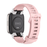Mijobs Flat Hole Breathable TPU Watch Band, For Redmi Watch 3