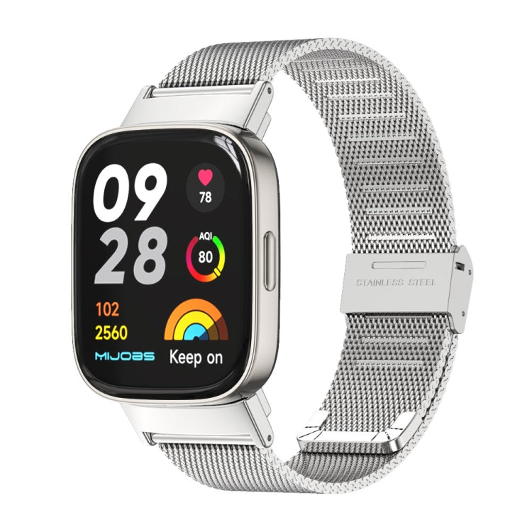 Mijobs Milan Buckle Metal Watch Band, For Redmi Watch 3