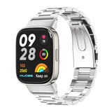 Mijobs Three-Bead Metal Stainless Steel Watch Band, For Redmi Watch 3
