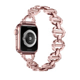 Ladder Buckle Metal Watch Band, For Apple Watch Ultra 49mm, For Apple Watch 8 41mm, For Apple Watch 8 45mm, For Apple Watch SE 2022 40mm, For Apple Watch SE 2022 44mm, For Apple Watch 7 41mm, For Apple Watch 7 45mm, For Apple Watch SE 40mm             ...