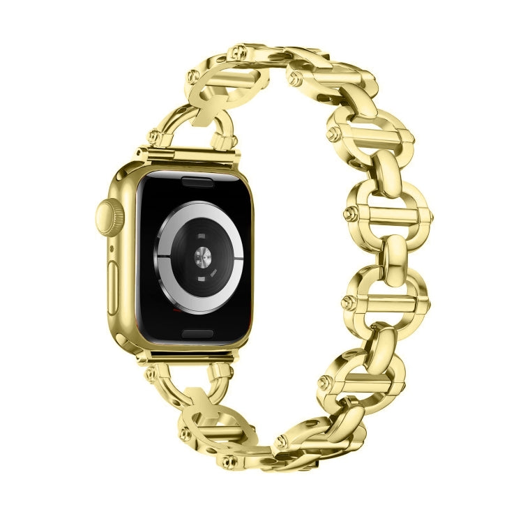 Ladder Buckle Metal Watch Band, For Apple Watch Ultra 49mm, For Apple Watch 8 41mm, For Apple Watch 8 45mm, For Apple Watch SE 2022 40mm, For Apple Watch SE 2022 44mm, For Apple Watch 7 41mm, For Apple Watch 7 45mm, For Apple Watch SE 40mm             ...