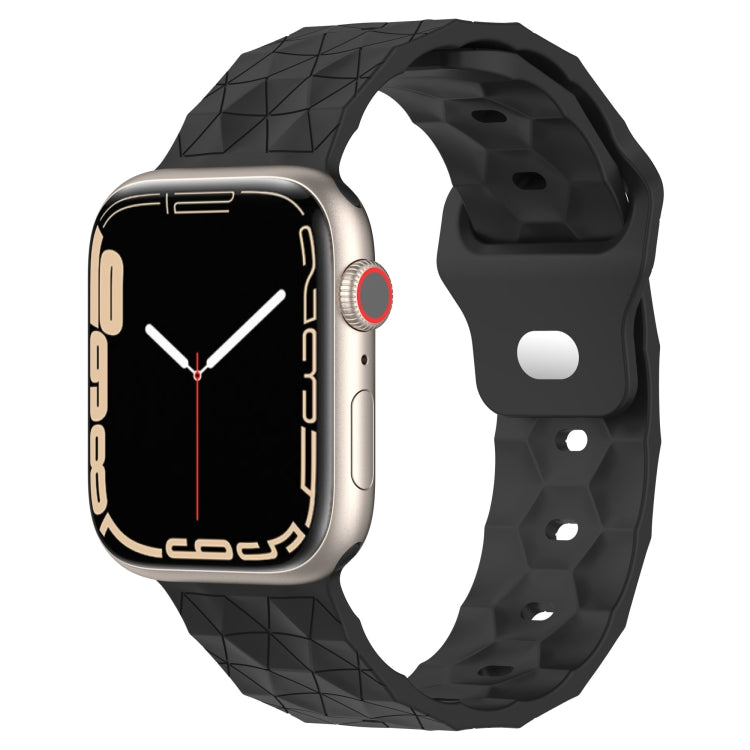 Football Texture Silicone Watch Band, For Apple Watch 7 41mm, For Apple Watch 7 45mm, For Apple Watch SE 40mm, For Apple Watch SE 44mm