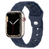 Football Texture Silicone Watch Band, For Apple Watch 7 41mm, For Apple Watch 7 45mm, For Apple Watch SE 40mm, For Apple Watch SE 44mm