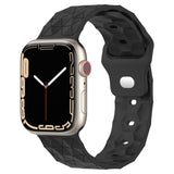 Football Texture Silicone Watch Band, For Apple Watch 7 41mm, For Apple Watch 7 45mm, For Apple Watch SE 40mm, For Apple Watch SE 44mm