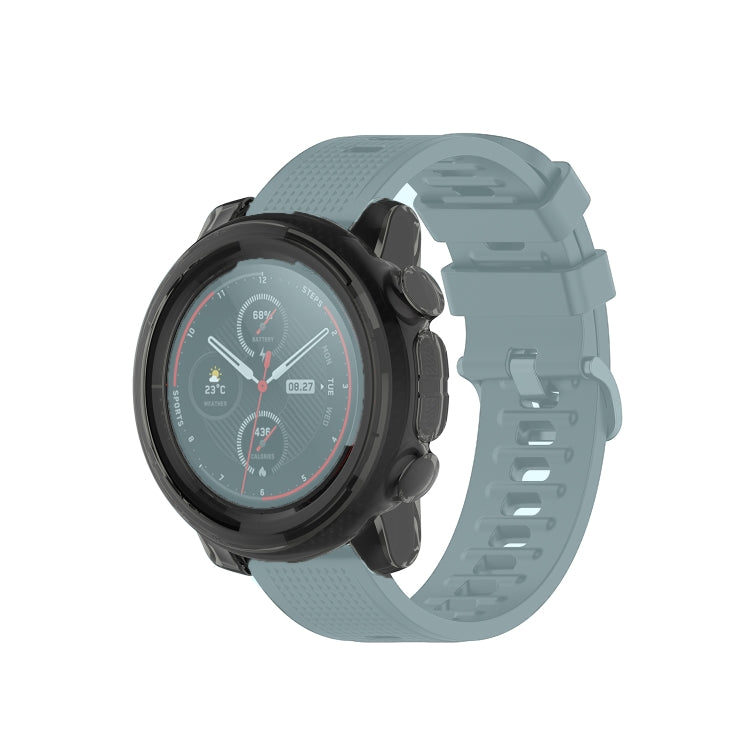Transparent TPU Silicone Watch Case, For Suunto 9, For Garmin Approach S62, For Huawei Watch GT 2e, For Amazfit 3