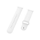 18mm Universal Reverse Buckle Wave Silicone Strap, L, S